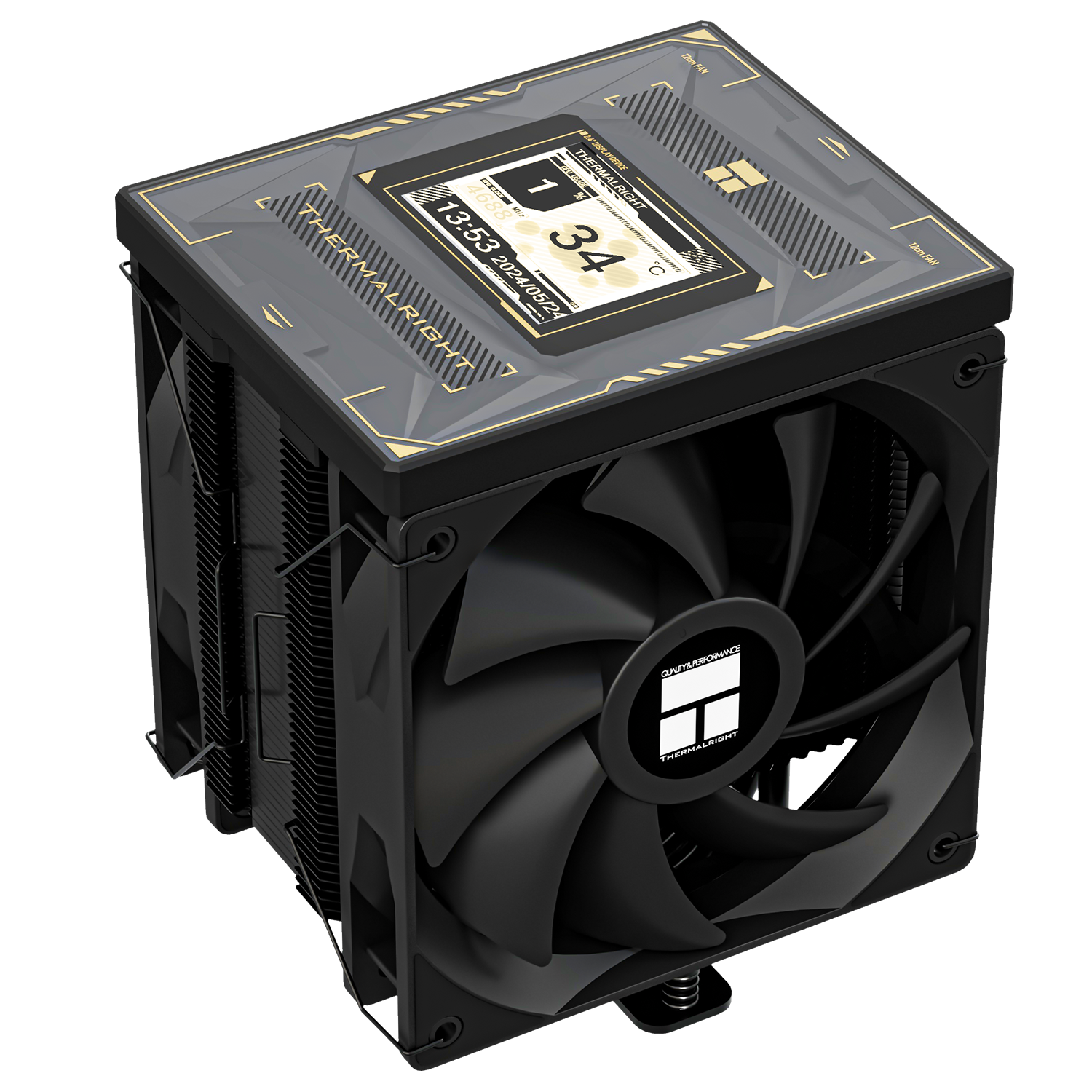 Thermalright Burst Assassin 120 Vision CPU Cooler - Black Thermalright Burst Assassin 120 Vision CPU Cooler - Black